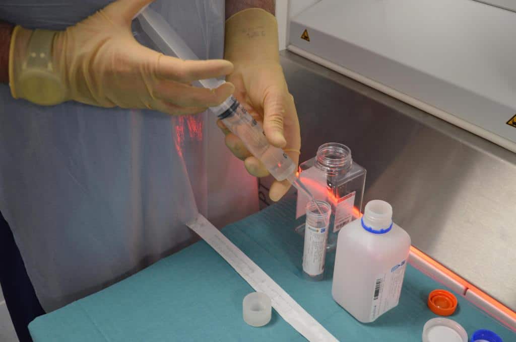 Aseptic Technique Taking Water Samples