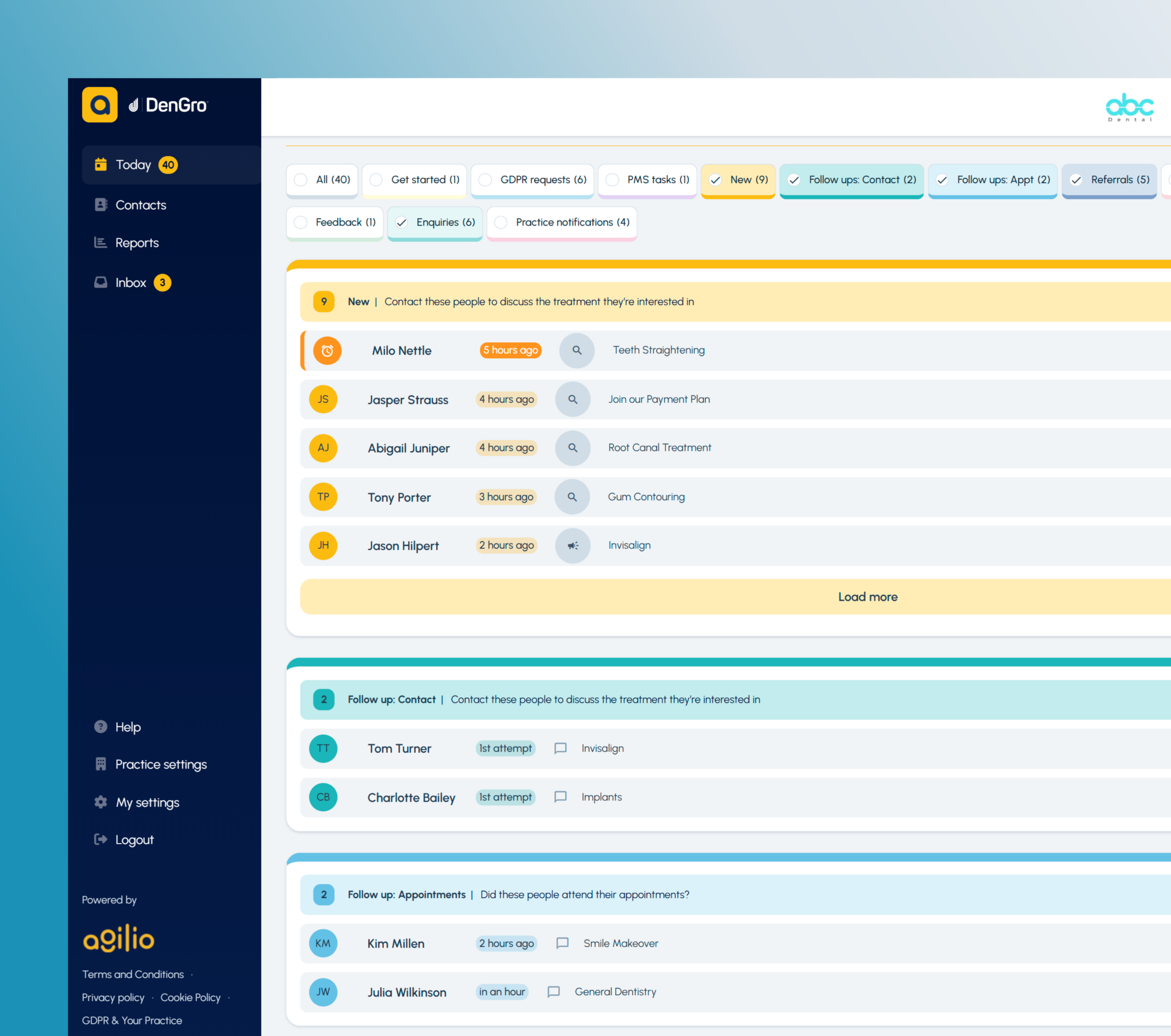 DenGro screenshot for website