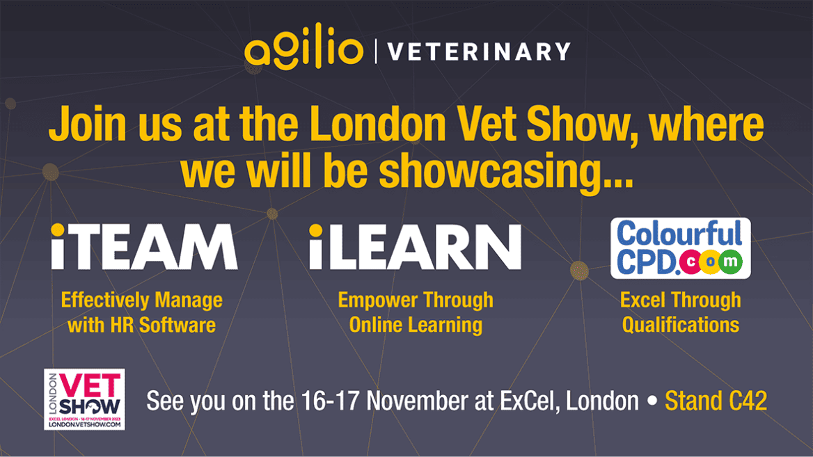 The London Vet Show 2023 Agilio Software launching into the
