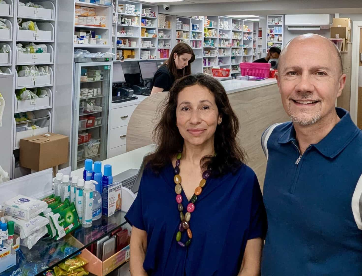 Section 6 Image - Agilio Staff with pharmacy worker