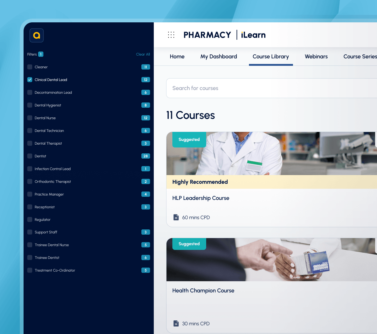 Section 8 Pharmacist UI Image